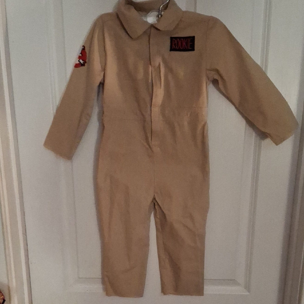Tan Kids Bodysuit with Patch